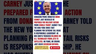 Mark Carney Prepared Canada for Trump Military Action Irresponsible Not to Plan for Tail Risk