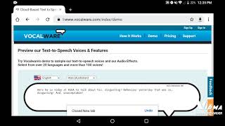Using Vocalware