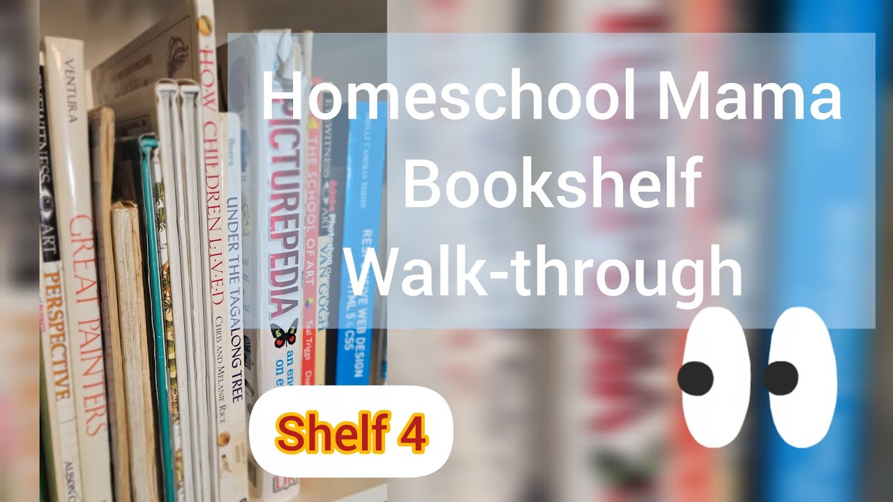 After 12 Years of Homeschool Bookshelf Walk-Through Pt 4 Shelf 4