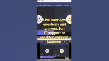 #technicalinterview Live Interview questions and answers for Desktop support profile