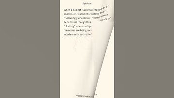 What is Tip of the Tongue Phenomenon? [Vertical Video] - Cognitive Bias Definition & Example #shorts