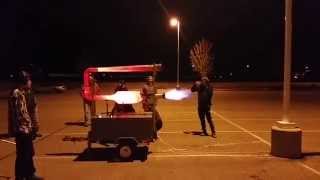 Power Mountain Engineering - Pulse Jet Engine Liquid Fuel Test 3