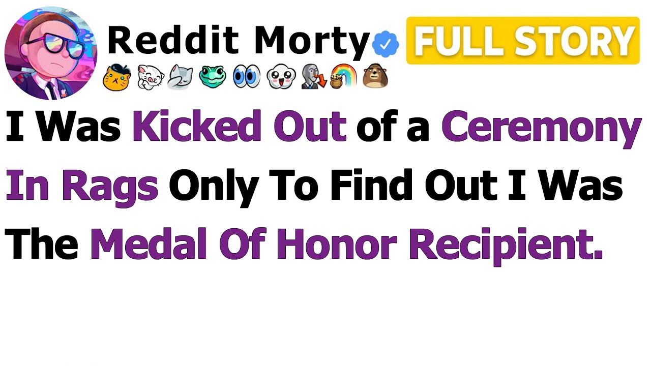 [ПОЛНАЯ ИСТОРИЯ] Меня выгнали с церемонии в лохмотьях, а потом я узнал, что я — Медаль Почёта…