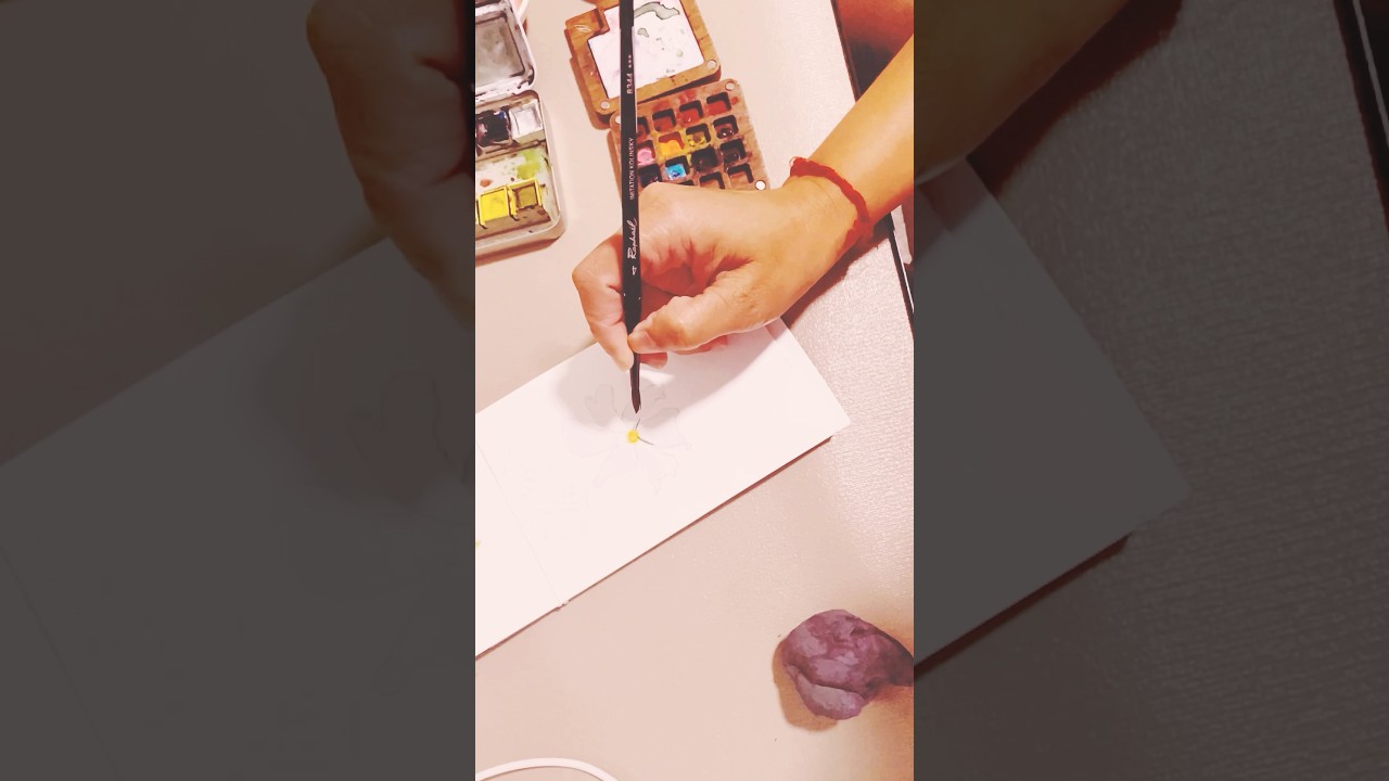 Simple flower painting 🖼️!