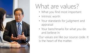 27 Understanding What Drives Behavior   Think about values
