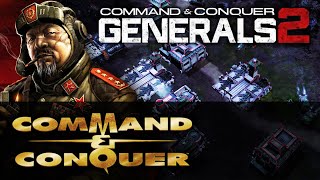 🔴⁴ᴷ⁶⁰ C&C GENERALS 2 Mod | Fire Island | China vs GLA Hard AI Wealth