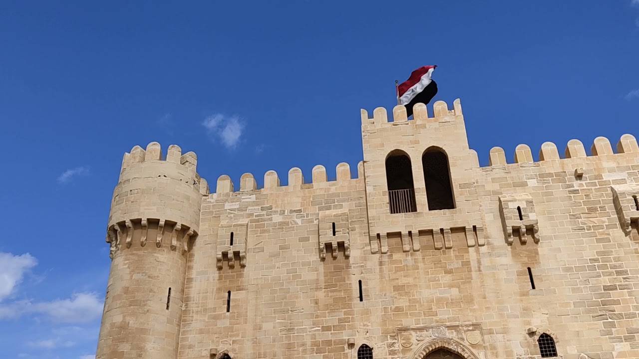 The Citadel of Qaitbay  or Fort Qaitbey, Alexandria, Egypt- Крепость Кайт-Бей, Александрия, Египет.
