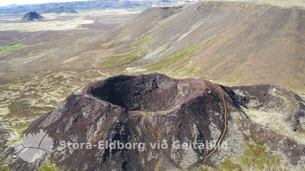 Stóra Eldborg við Geitahlíð — Stóra Eldborg — video poster