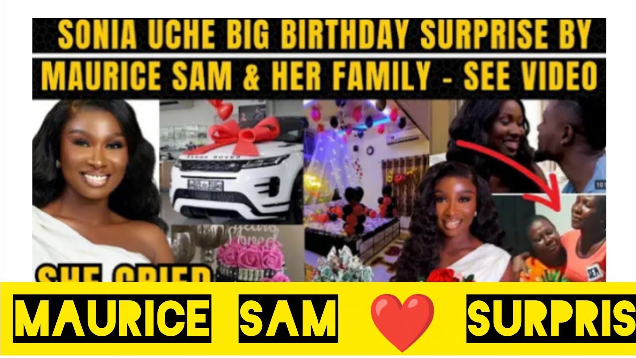 MAURICE SAM ❤️ surprise Sonia Uche in a family's house watch Uche Nancy reaction watch what Sonia ♥️
