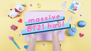 Huge BT21 Haul From Korea + Giveaway! | TEENAGE