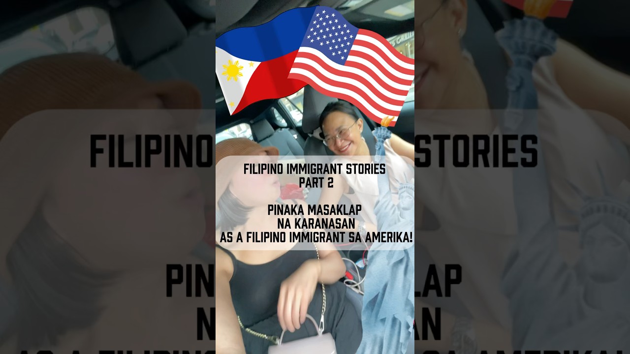 Filipino Immigrant Stories in America Part 2. 