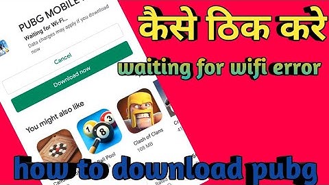   Setup Paused Waiting For Wifi | Remove Google Play Store Setup Paused Notification