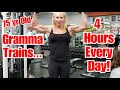 75 yr Old Gramma Trains 4 Hours EVERY DAY!