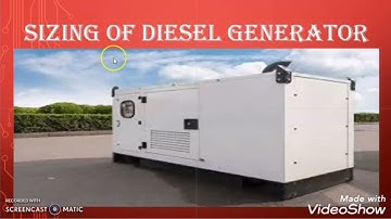How do I calculate what size generator I need?