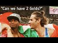 Italy &amp; Qatar Men&#39;s High Jump 🇶🇦🥇🇮🇹 Athletes Share Gold  #Tokyo2020 Reaction Video