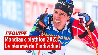 Mondiaux biathlon 2023 - Désillusion pour Fillon Maillet, Boe seul au monde sur l'individuel