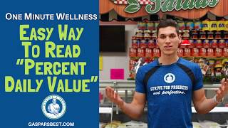 How To Read The "Percent Daily Value" On Food Labels