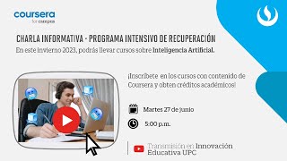 [Charla 2] Invierno 2023: ¡Inscríbete en los cursos electivos IIC del Campus Global!