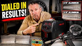 YesWelder YWM-200 Aluminum MIG Welding Spool Gun Settings That Actually Work