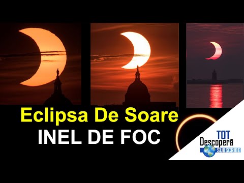 Video: Iată Câteva Dintre Cele Mai Frumoase Imagini Ale Eclipsei De Ieri 