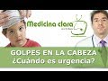 Qué hacer tras recibir un fuerte golpe en la cabeza  Dr ...