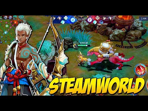 STEAMWORLD MOBA - DEMO GAMEPLAY (ANDROID/IOS)