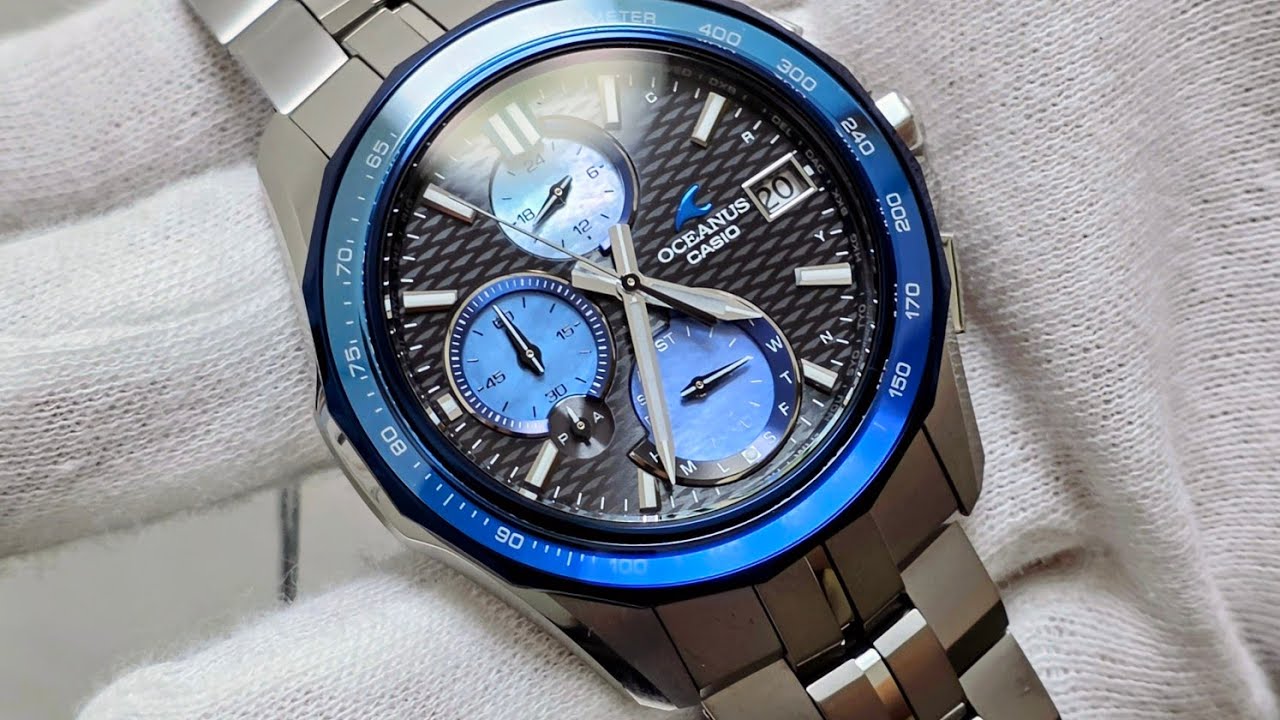 OCEANUS【OCW-S7000AP-1AJF】オシアナス - YouTube