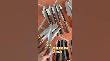 Dao mèo mi ni thép đen thép trắng