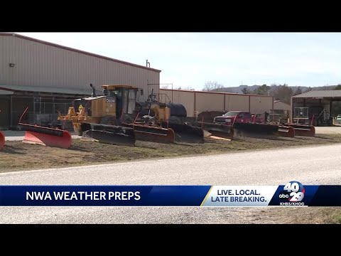 NWA roads could get slick Friday morning