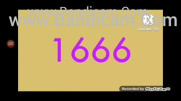 Challenge countdown from 6200