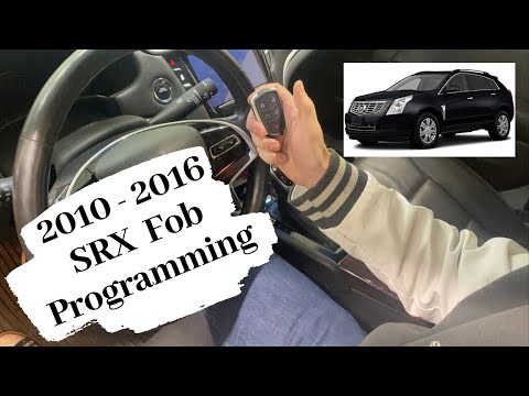 כיצד לתכנת שלט מפתח חכם מסוג Cadillac SRX 2010 - 2016