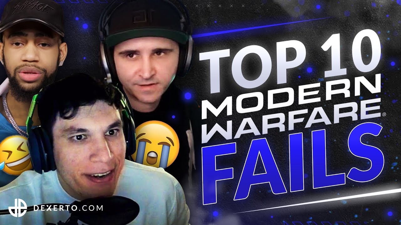 TOP 10 CoD Modern Warfare FAILS