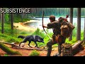 Day 4 Wilderness Survival | Subsistence Gameplay