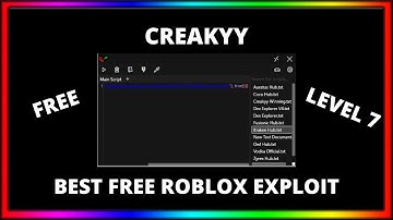 Creakyy | BEST FREE ROBLOX HACK | LEVEL 7 | DARK HUB | NO KEYS | ANY GAME | BEST EXPLOIT/EXECUTOR!