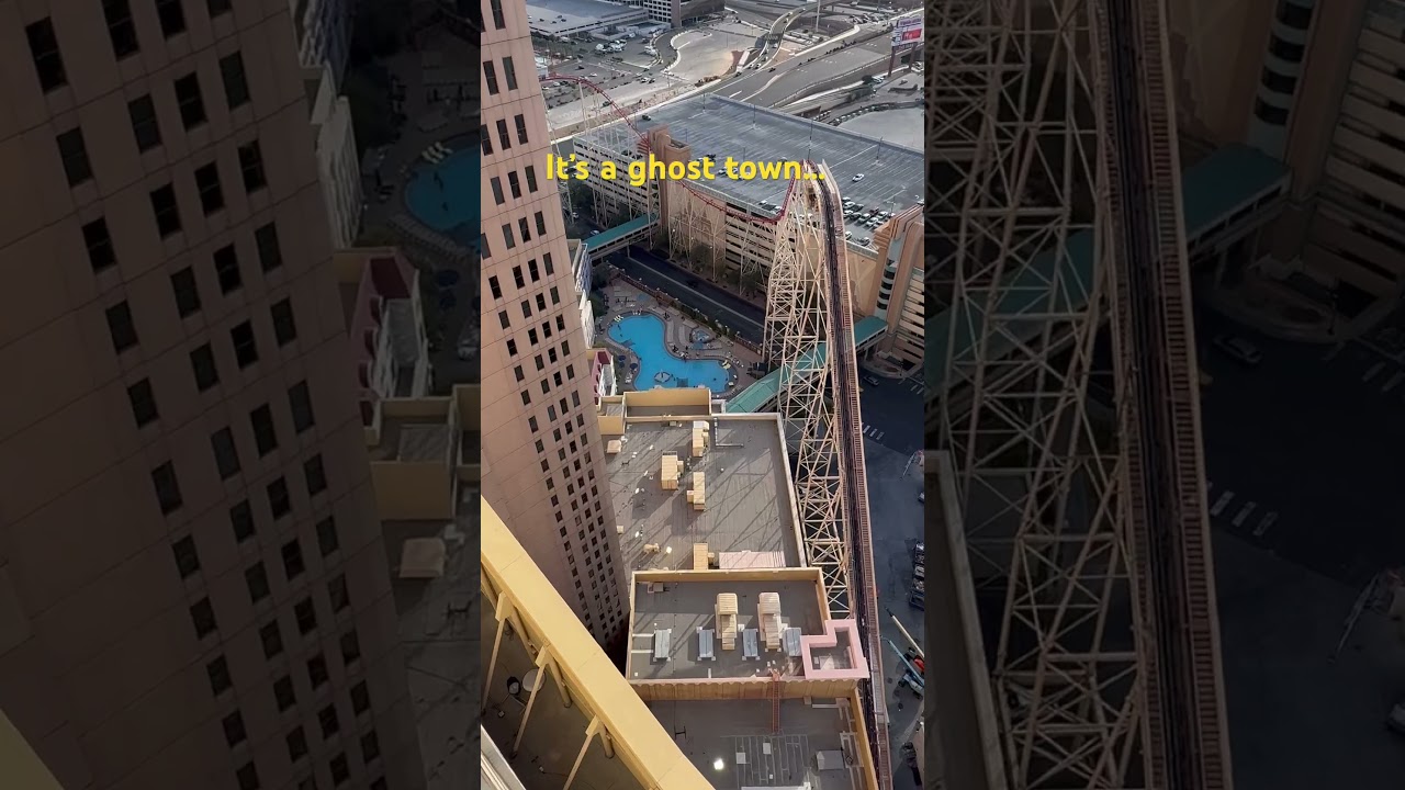 This is NOT Primm, NV! It’s NOT Jean, NV.!! It’s Las Vegas! #ghosttown #depressed #lasvegas #empty