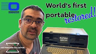 The Osborne 1: Repairing world's first portable CP/M computer [#cp7mber special]