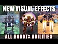 [WR] NEW Visual Effects For All Robots Abilities - War Robots Remastered Test Server
