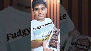 Fudge Brownie By Nikilan #ytshorts #brownie #nikilan #nikilstastybites #kidscooking #fudgybrownie screenshot 1