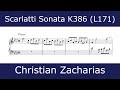 Domenico scarlatti  sonata in f minor k386 christian zacharias