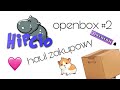 Openbox 2 haul z hipcia  chomiczkowe abc