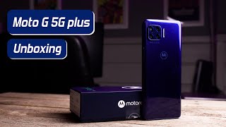 Motorola Moto G 5G plus unboxing - Nordin haastaja?