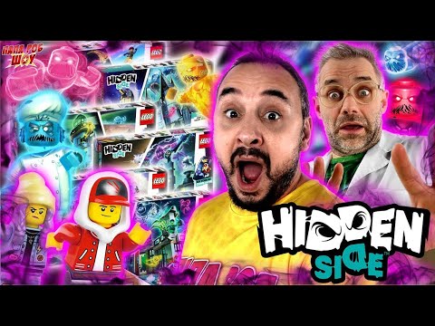 Видео: ПАПА РОБ И ДОКТОР ЗЛЮ - LEGO HIDDEN SIDE - ВСЕ ВИДЕО С ПРИВИДЕНИЯМИ!