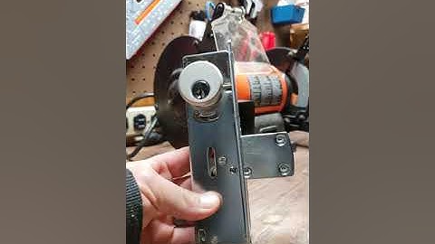 Covert Entry - Custom made "Long Shot" swing bolt lock bypass tool from a lock pick tensioner tool.