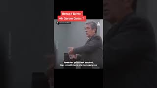 Berapa berat Air Dalam Gelas?