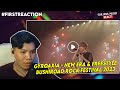 GYROAXIA - NEW ERA &amp; FREESTYLE  BUSHIROAD ROCK FESTIVAL 2023 | SARJANA MUSIK REACTION