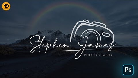 How To Make Signature Logo Design In Adobe Photoshop 2024