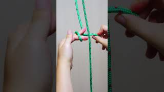 The one-pull release camping essential knot.