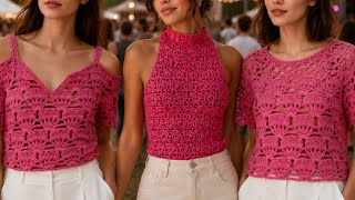 Easy Crochet Mesh Blouse Pattern | Stylish Summer Top for Beginners