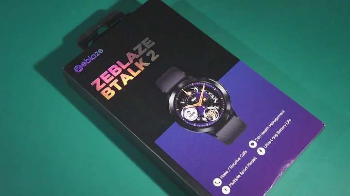 Zeblaze Btalk 2 Amoled Sports Fitness Smartwatch - Unboxing and Feature review (link in description)
