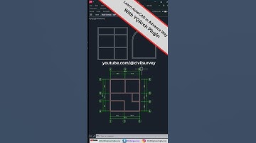 YQArch Plugin - Advanced AutoCAD for Architects! #architecture #autocad